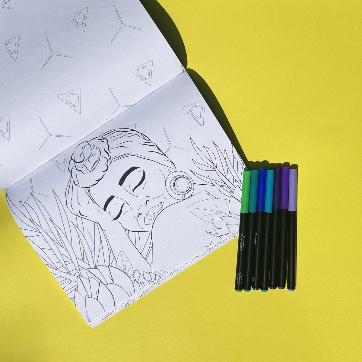 Find Joy Through Color: A Melanin-Filled Coloring Book for Women